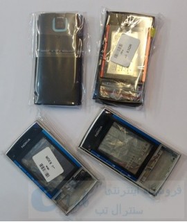 قاب اورجینال شرکتی ( پشت و رو به همراه کیبورد و شاسی- قاب کامل) گوشی نوکیا مدل x3 قطعات- باتری - قاب